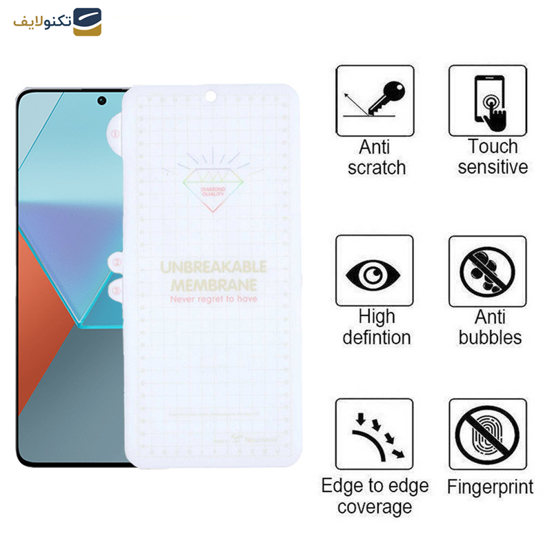 محافظ صفحه نمایش اپیکوی مدل Hydrogel مناسب برای گوشی موبایل شیائومی Redmi Note 13 Pro 4G/5G /Note 13 4G/5G /Note 13R Pro محافظ صفحه نمایش اپیکوی مدل Hydrogel مناسب برای گوشی موبایل شیائومی Redmi Note 13 Pro 4G/5G /Note 13 4G/5G /Note 13R Pro