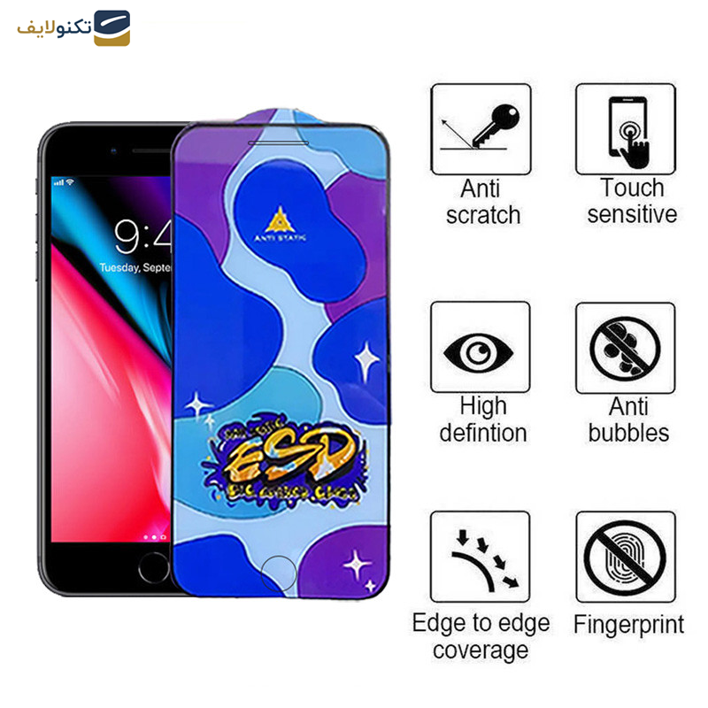 محافظ صفحه نمایش اپیکوی مدل Star ESD مناسب برای گوشی موبایل اپل iPhone 8 Plus/7 Plus/6 Plus/6s Plus محافظ صفحه نمایش اپیکوی مدل Star ESD مناسب برای گوشی موبایل اپل iPhone 8 Plus/7 Plus/6 Plus/6s Plus