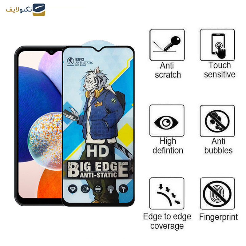 محافظ صفحه نمایش اپیکوی مدل Tiger-Big Edge مناسب برای گوشی موبایل سامسونگ Galaxy A14 4G/5G /A13 4G/5G /A23 4G/5G محافظ صفحه نمایش اپیکوی مدل Tiger-Big Edge مناسب برای گوشی موبایل سامسونگ Galaxy A14 4G/5G /A13 4G/5G /A23 4G/5G
