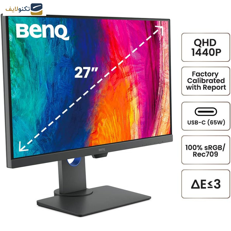 مانیتور بنکیو مدل PD2705Q سایز 27 اینچ مانیتور بنکیو مدل PD2705Q سایز 27 اینچ