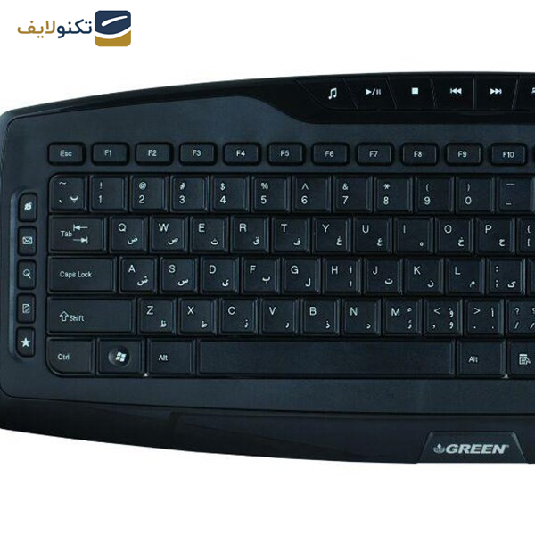 کیبورد گرین مدل GK-501 با حروف فارسی کیبورد گرین مدل GK-501 با حروف فارسی