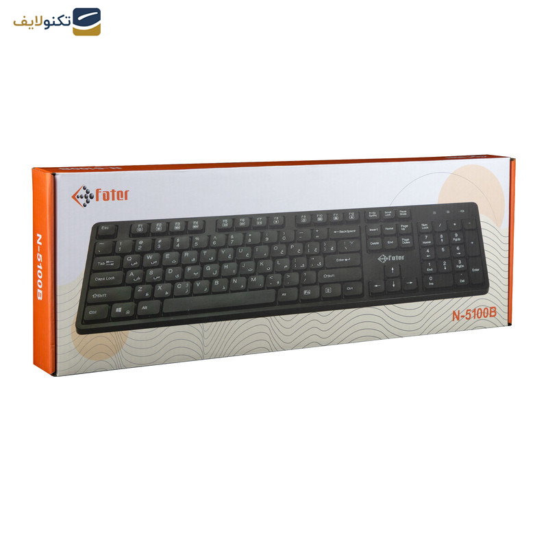 کیبورد فاطر مدل KWN-5100B کیبورد فاطر مدل KWN-5100B