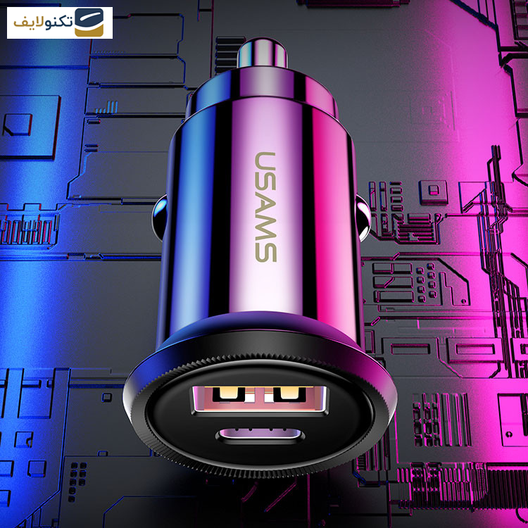 شارژر فندکی یوسمز مدل US-CC086 شارژر فندکی یوسمز مدل US-CC086