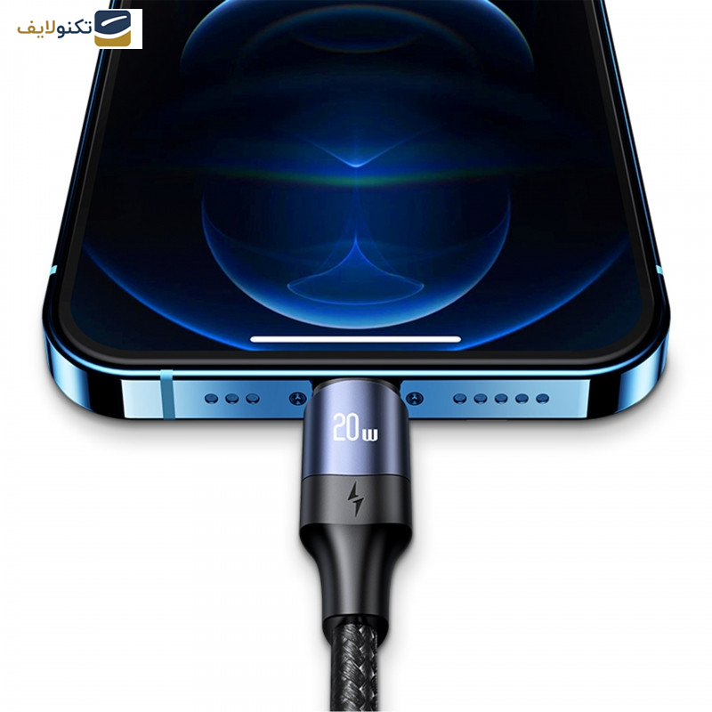 کابل تبدیل USB-C به لایتنینگ یوسمز مدل U71 sj523 طول 3 متر کابل تبدیل USB-C به لایتنینگ یوسمز مدل U71 sj523 طول 3 متر