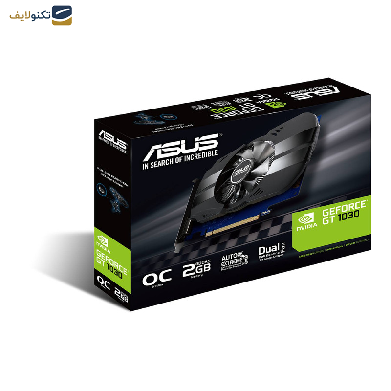 کارت گرافیک ایسوس مدل PH-GT1030-O2G کارت گرافیک ایسوس مدل PH-GT1030-O2G