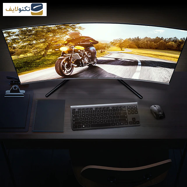مانیتور خمیده سامسونگ مدل LU32R590CWMXUE سایز 32 اینچ مانیتور خمیده سامسونگ مدل LU32R590CWMXUE سایز 32 اینچ