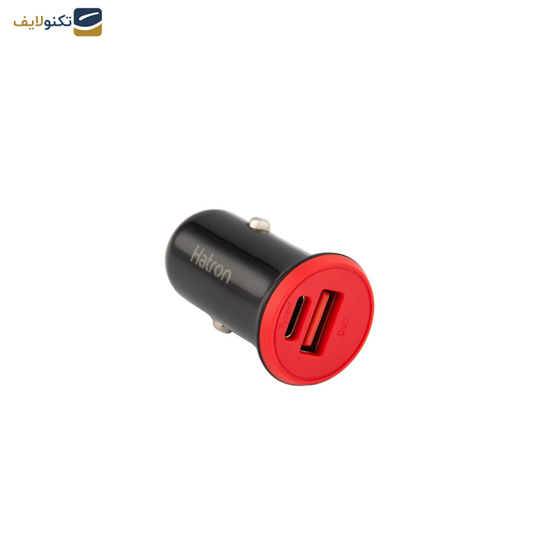 شارژر فندکی 18 وات هترون مدل HCC2181PQ به همراه کابل USB-C شارژر فندکی 18 وات هترون مدل HCC2181PQ به همراه کابل USB-C