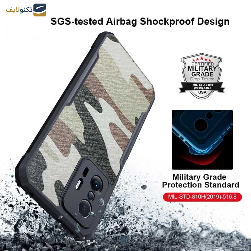 کاور اپیکوی مدل Xundd Camouflage مناسب برای گوشی موبایل شیائومی Mi 11T / Mi 11T Pro کاور اپیکوی مدل Xundd Camouflage مناسب برای گوشی موبایل شیائومی Mi 11T / Mi 11T Pro