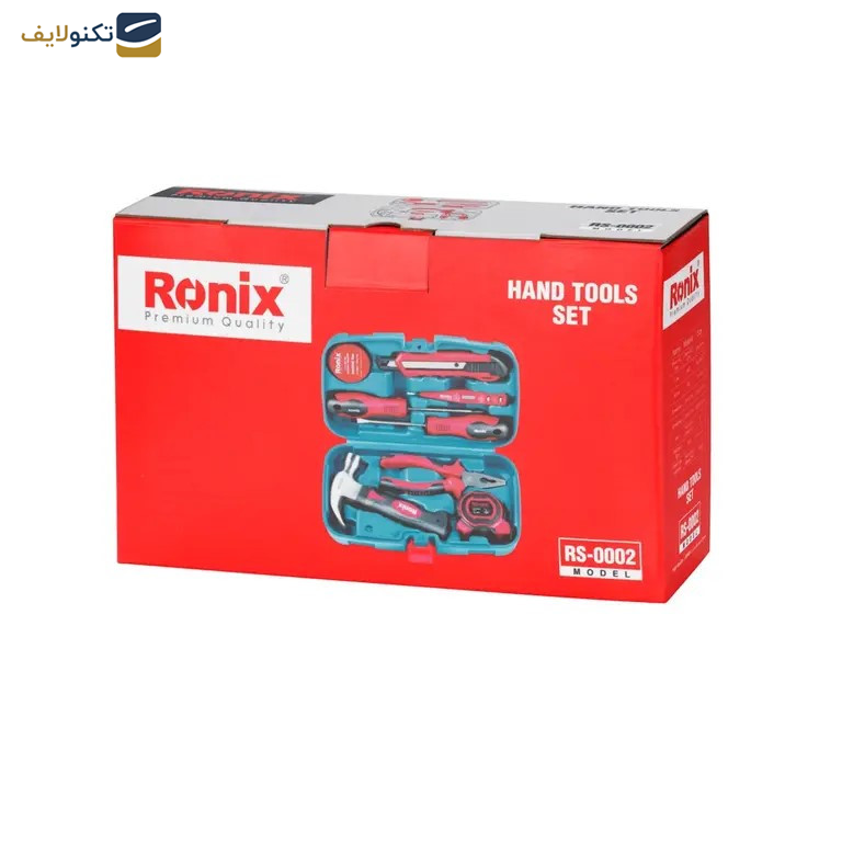 مجموعه 8 عددی ابزار رونیکس مدل RS-0002 مجموعه 8 عددی ابزار رونیکس مدل RS-0002