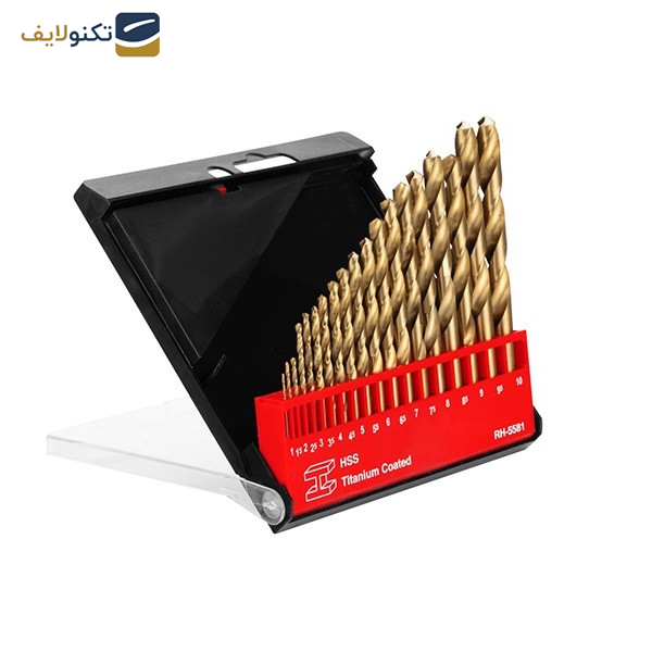 مجموعه 19عددی مته رونیکس مدل RX-5581 مجموعه 19عددی مته رونیکس مدل RX-5581