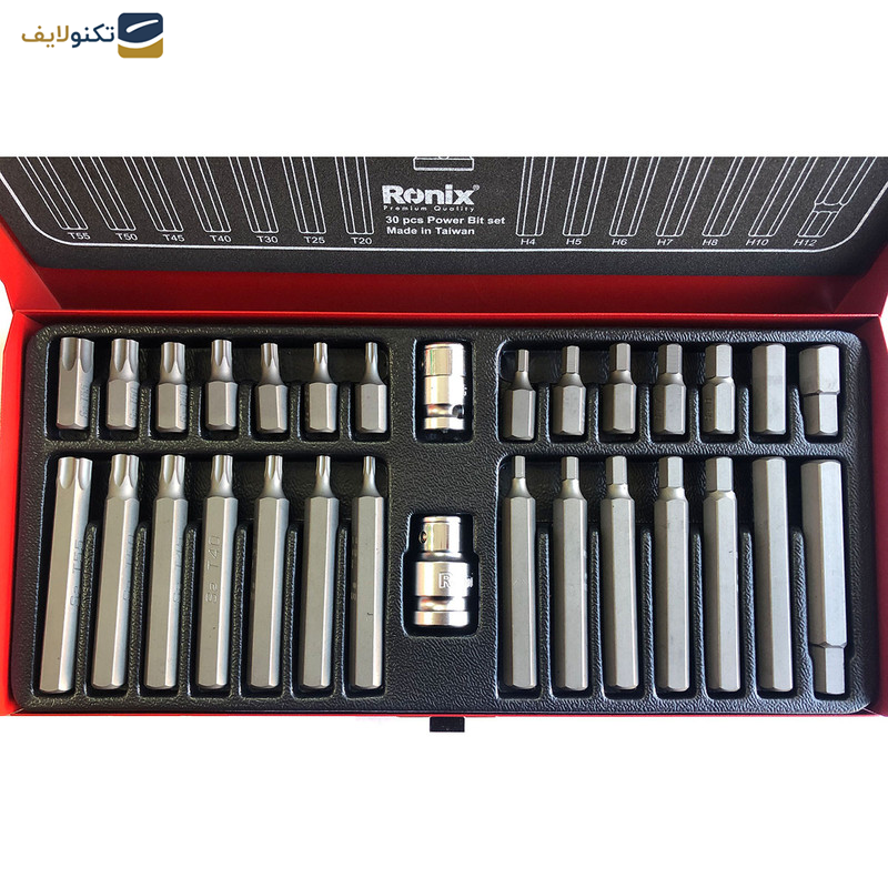 سری بکس رونیکس مدل RH-2697 مجموعه 30 عددی سری بکس رونیکس مدل RH-2697 مجموعه 30 عددی