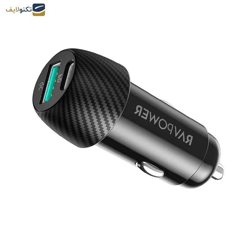 شارژر فندکی راو پاور مدل RP-VC030