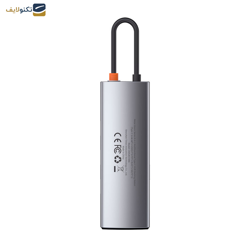 هاب 8 پورت USB-C باسئوس مدل CAHUB-CV0G هاب 8 پورت USB-C باسئوس مدل CAHUB-CV0G