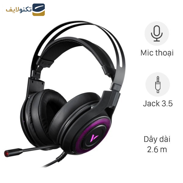 هدست مخصوص بازی رپو مدل VH520C هدست مخصوص بازی رپو مدل VH520C