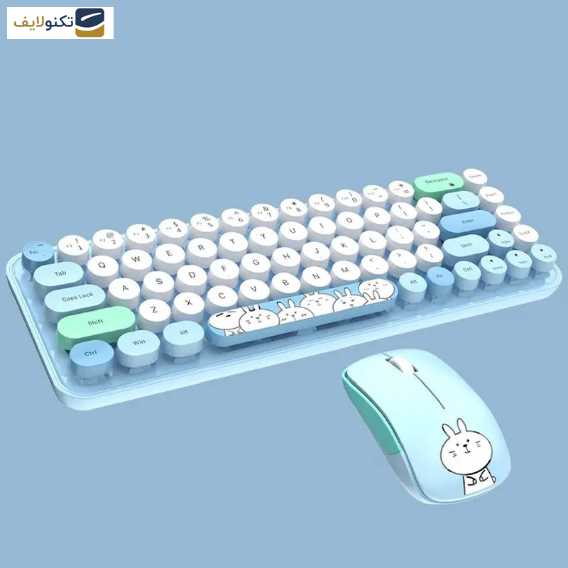 کیبورد و ماوس بیسیم مافی مدل I bean pro کیبورد و ماوس بیسیم مافی مدل I bean pro