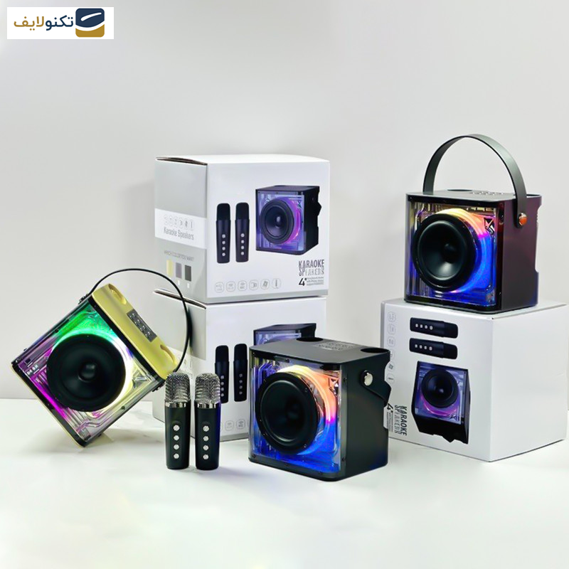 اسپیکر بلوتوثی قابل حمل کلومن مدل KS-150 KARAOKE اسپیکر بلوتوثی قابل حمل کلومن مدل KS-150 KARAOKE
