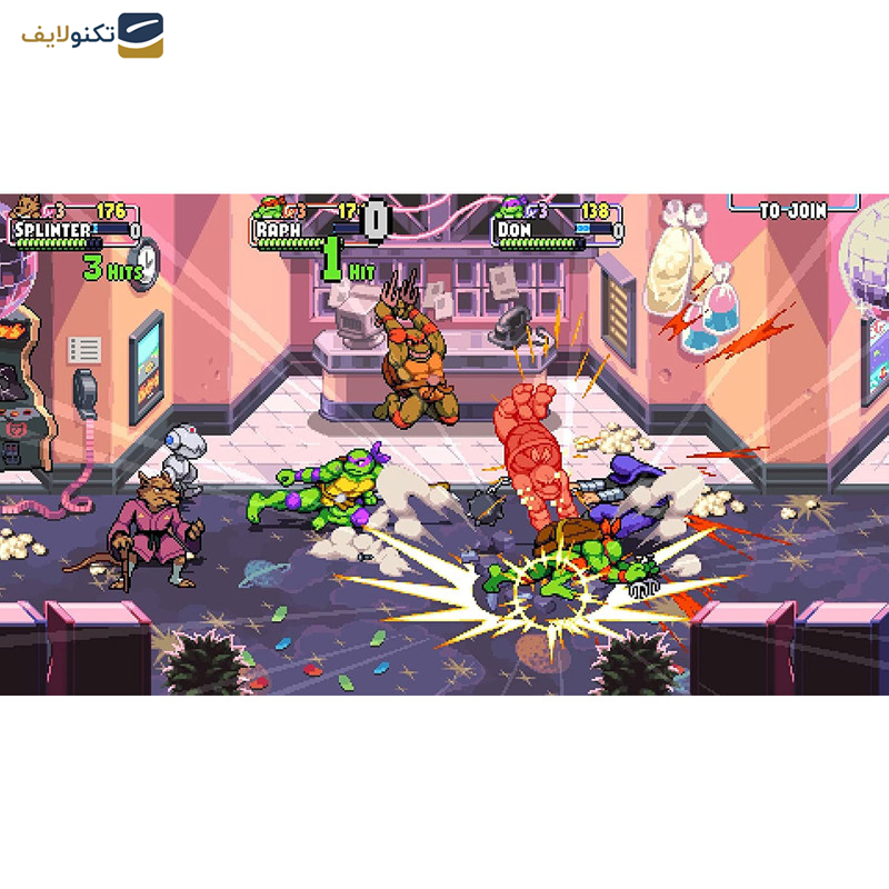 بازی Teenage Mutant Ninja Turtles: Shredders Revenge مخصوص PS4 نشر سونی