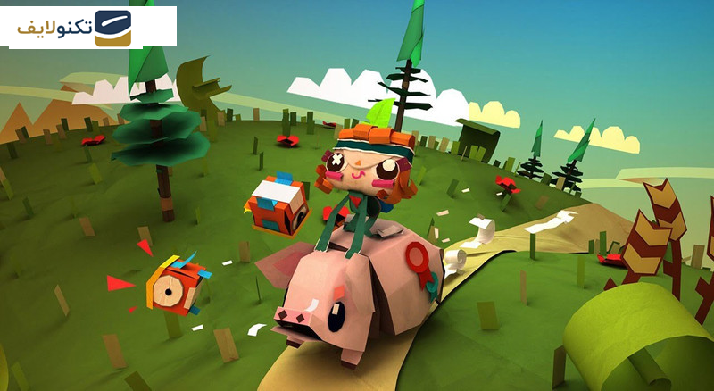 بازی Tearaway Unfolded مخصوص PS4