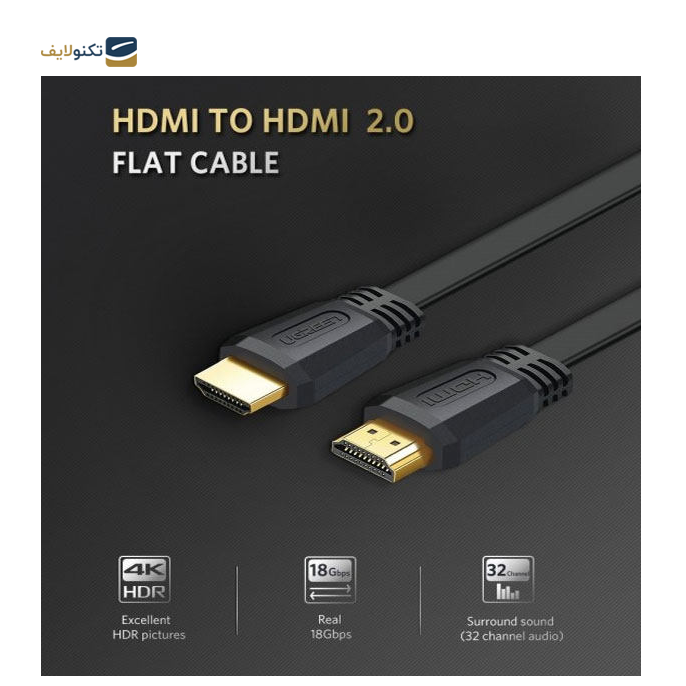 gallery-کابل HDMI یوگرین ED015 مدل 50821 طول 3 متر-gallery-3-TLP-11261_8583036b-3b45-4c4c-96f4-35055a4a03d7.png gallery-کابل HDMI یوگرین ED015 مدل 50821 طول 3 متر-gallery-3-TLP-11261_8583036b-3b45-4c4c-96f4-35055a4a03d7.png
