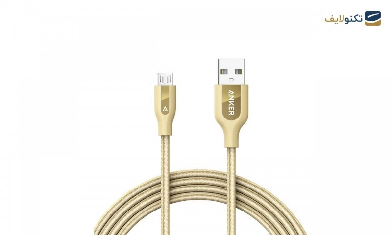 کابل تبدیل USB به میکرو USB انکر مدل A8143 PowerLine Plus طول 1.8 متر