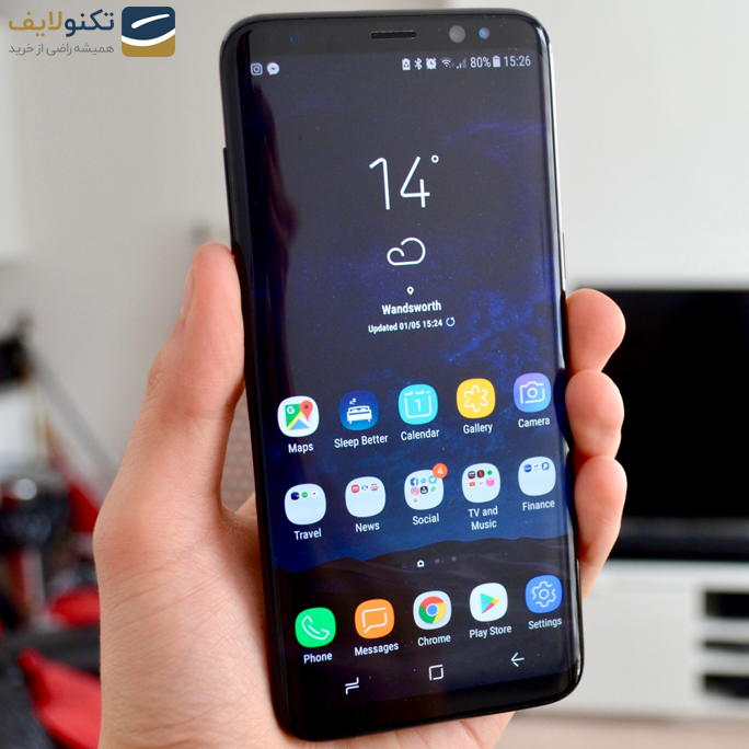 گوشی موبايل سامسونگ مدل گلکسی S8 G950FD دو سيم کارت - ظرفیت 64 گیگابایت گوشی موبايل سامسونگ مدل گلکسی S8 G950FD دو سيم کارت - ظرفیت 64 گیگابایت