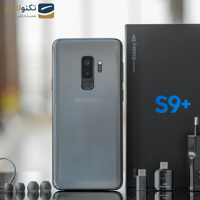 گوشی موبايل سامسونگ مدل گلکسی S9 پلاس SM-G965FD دو سیم کارت - ظرفیت 64 گیگابایت گوشی موبايل سامسونگ مدل گلکسی S9 پلاس SM-G965FD دو سیم کارت - ظرفیت 64 گیگابایت