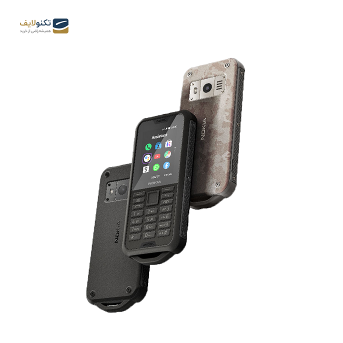 گوشی موبايل نوکيا مدل Nokia 800 Tough 4G دو سیم کارت - ظرفیت 4 گیگابایت گوشی موبايل نوکيا مدل Nokia 800 Tough 4G دو سیم کارت - ظرفیت 4 گیگابایت