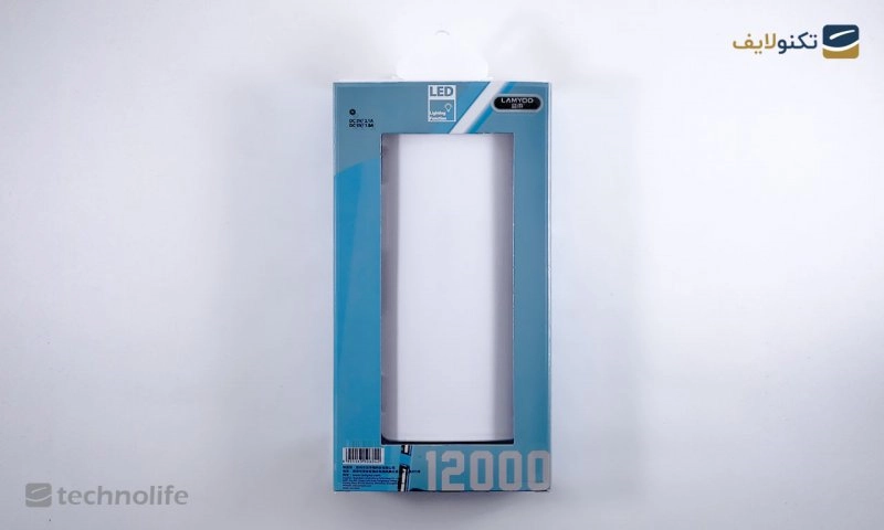 پاوربانک لامیو 2 پورت مدل LY-406 با ظرفیت 10000 میلی‌آمپر ساعت