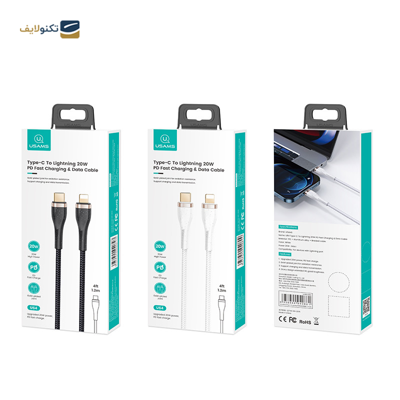 gallery-کابل لایتنینگ یوسمز مدل US-SJ543 طول 1.2 متر copy.png gallery-کابل لایتنینگ یوسمز مدل US-SJ543 طول 1.2 متر copy.png
