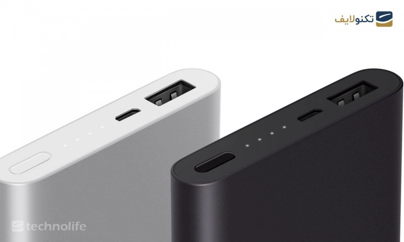 پاوربانک شیائومی مدل Mi Power Bank 2 با ظرفیت 10000 میلی آمپر ساعت