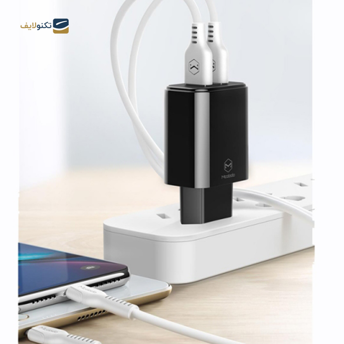 gallery- شارژر دیواری دو پورت مک دودو  CH-614 Dual Port Travel Charger-gallery-3-TLP-4221_c0dfe211-e14d-4994-a578-13449b166178.png
