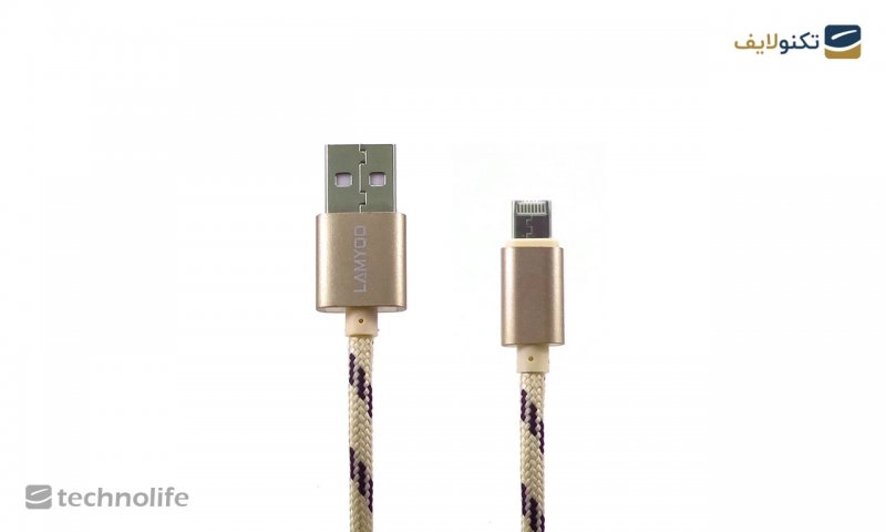 کابل دومنظوره لایتنینگ و میکرو USB لامیو مدل LY-N020 