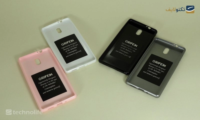 قاب ژله ای Grifein گوشی Nokia 3 قاب ژله ای Grifein گوشی Nokia 3