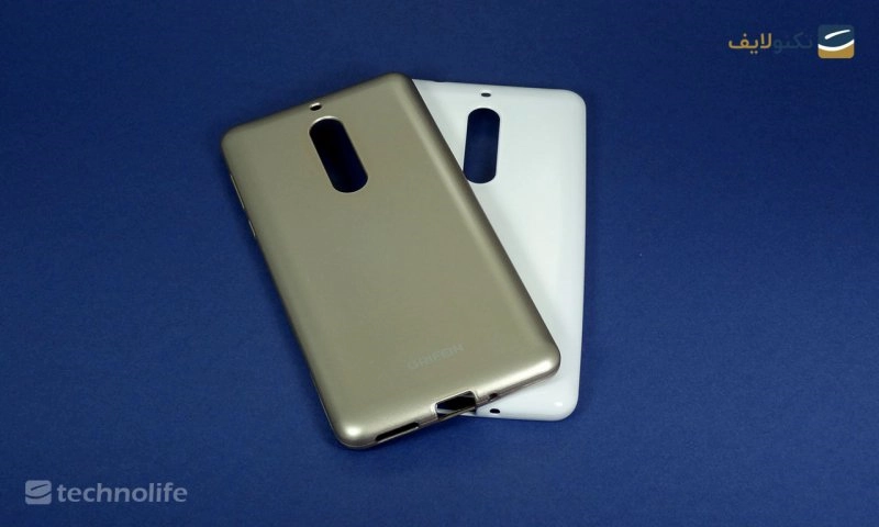 قاب ژله ای Grifein گوشی Nokia 5 قاب ژله ای Grifein گوشی Nokia 5