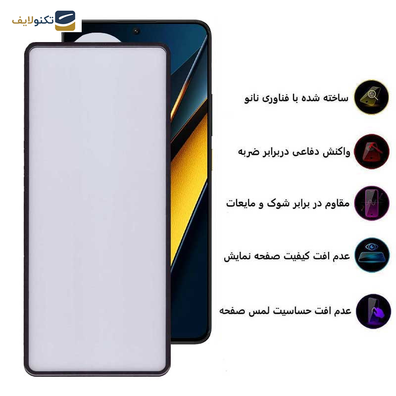 محافظ صفحه نمایش بوف مدل New AirBag-G مناسب برای گوشی موبایل شیائومی Poco X6 Pro 5G / Poco X6 5G / Poco M6 Pro 4G محافظ صفحه نمایش بوف مدل New AirBag-G مناسب برای گوشی موبایل شیائومی Poco X6 Pro 5G / Poco X6 5G / Poco M6 Pro 4G