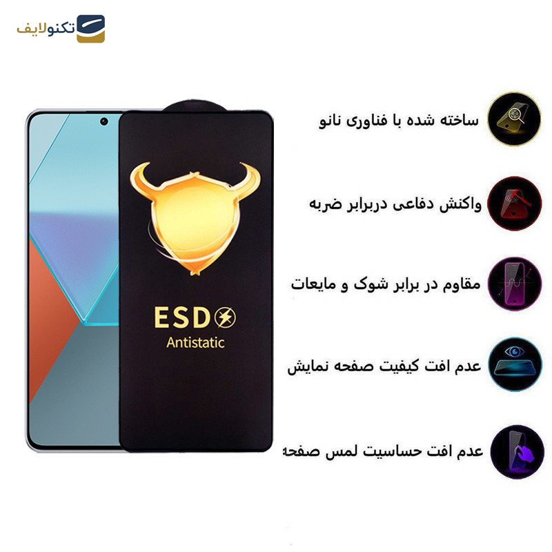 محافظ صفحه نمایش اپیکوی مدل Golden ESD مناسب برای گوشی موبایل شیائومی Redmi Note 13 Pro 4G/5G /Note 13 4G/5G /Note 13R Pro محافظ صفحه نمایش اپیکوی مدل Golden ESD مناسب برای گوشی موبایل شیائومی Redmi Note 13 Pro 4G/5G /Note 13 4G/5G /Note 13R Pro
