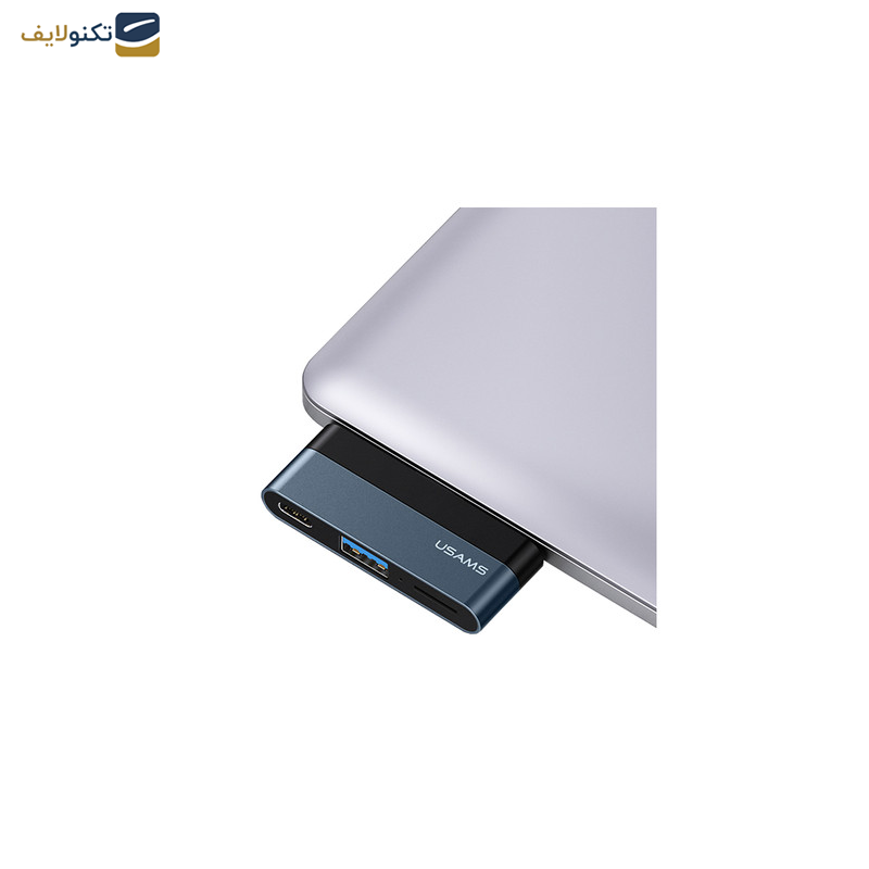 هاب 3 پورت USB-C یوسمز مدل US-SJ491 هاب 3 پورت USB-C یوسمز مدل US-SJ491