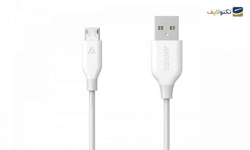 کابل تبدیل USB به میکرو USB انکر مدل A8132 PowerLine طول 0.9 متر