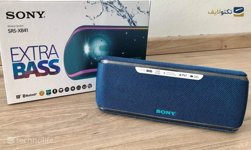 اسپیکر بلوتوثی قابل حمل سونی مدل SRS-XB41 اسپیکر بلوتوثی قابل حمل سونی مدل SRS-XB41