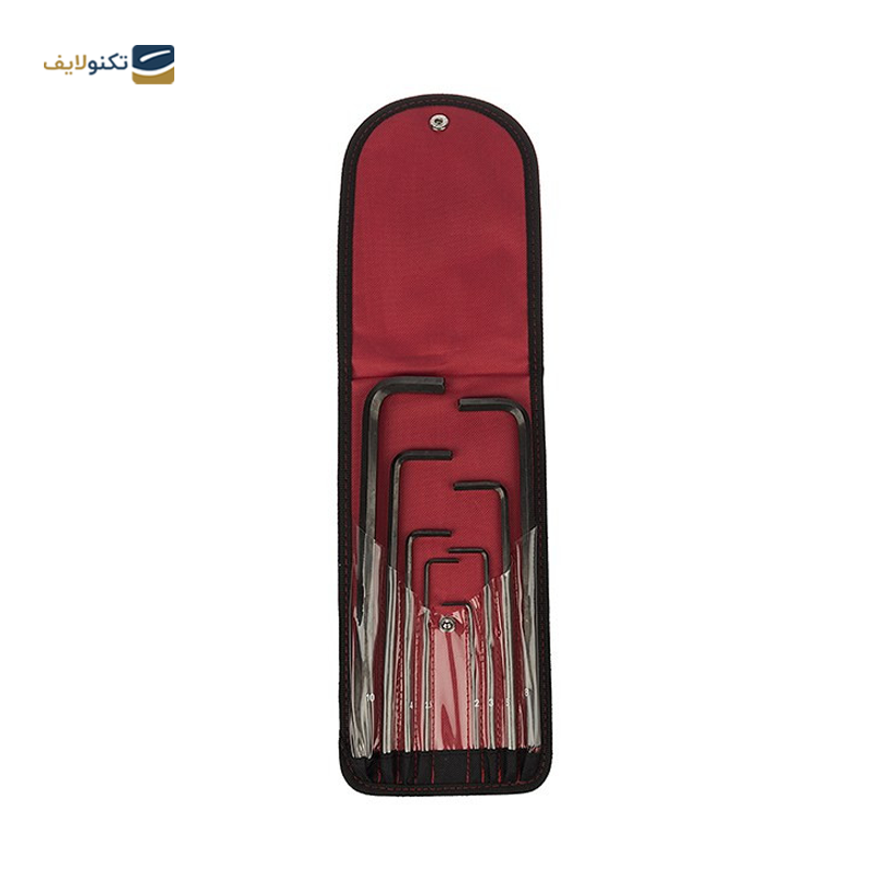 مجموعه 8 عددی آچار آلن توسن مدل T726-BL210 طرح پایه بلند