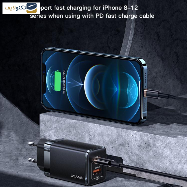 شارژر دیواری یوسمز مدل US-CC137 شارژر دیواری یوسمز مدل US-CC137