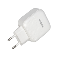  شارژر دیواری هیسکا مدل H111Q به همراه کابل تبدیل USB-C-small-image