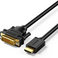 مبدل HDMI به DVI یوگرین مدل HD106 طول 2 متر-small-image