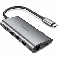 هاب USB-C یوگرین 8 پورت مدل CM121-small-image