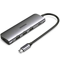 هاب USB-C یوگرین 5 پورت مدل CM136-small-image