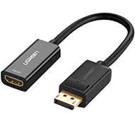 کابل Display Port به HDMI یوگرین MM137 مدل 70694 طول 25 سانتی متر-small-image