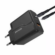 شارژر دیواری پرودو مدل PD-18PDEUL به همراه کابل تبدیل USB-C به Lightning-small-image