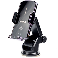 پایه نگهدارنده گوشی موبایل و شارژر بی سیم هیسکا مدل HK-101V-small-image