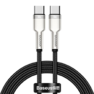 کابل تبدیل USB-C به USB-C باسئوس مدل CATJK-C01 طول 1 متر-small-image