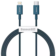 کابل تبدیل USB-C به لایتنینگ باسئوس مدل Baseus Superior Series CATLYS طول 1 متر-small-image
